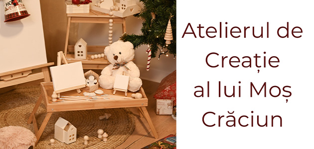Atelierul de Creație al lui Moș Crăciun în Arad